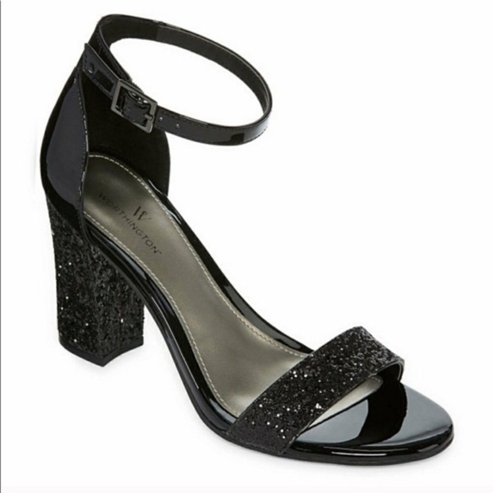 NWOT Worthington Glitter Heels